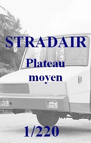 Camion STRADAIR plateau moyen Z 1/220eme